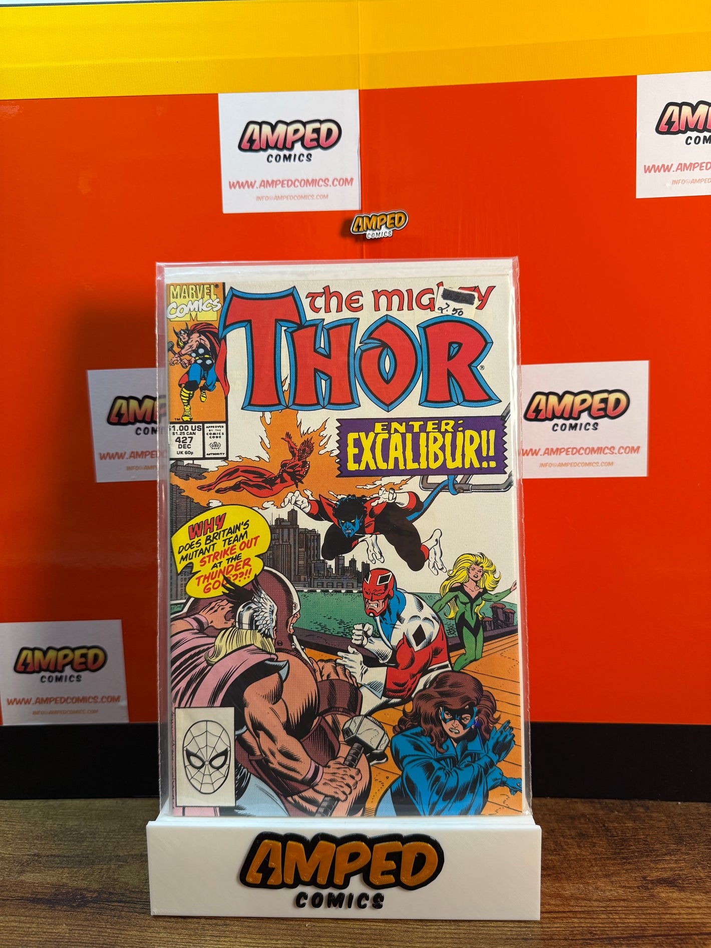 The Mighty Thor 427 Marvel Comics 1990 Enter Excalibur