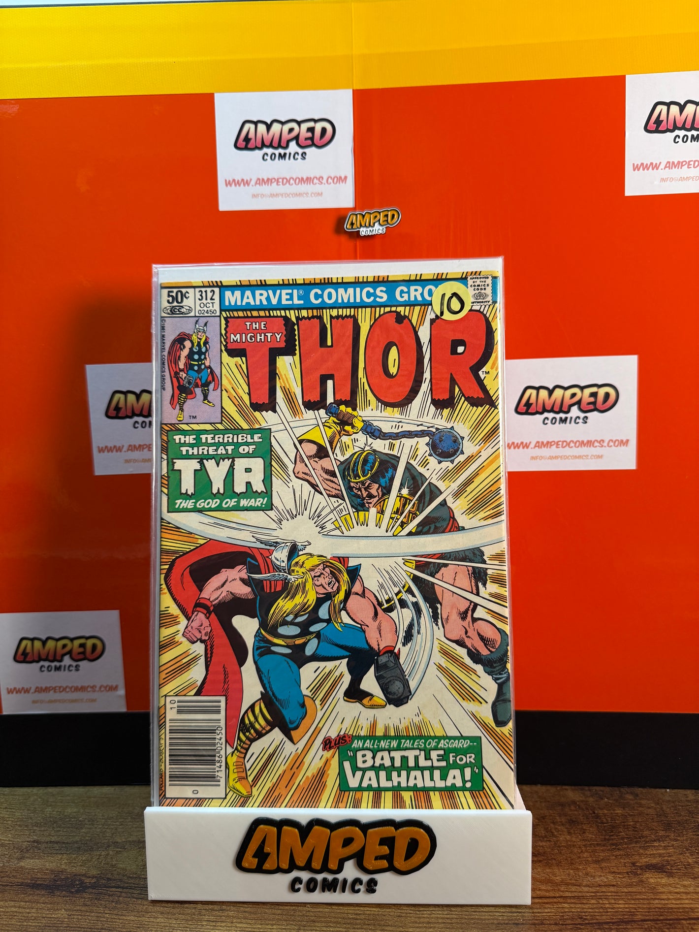 Thor 312 Marvel Comics 1981 Battle for Valhalla Tyr Appearance