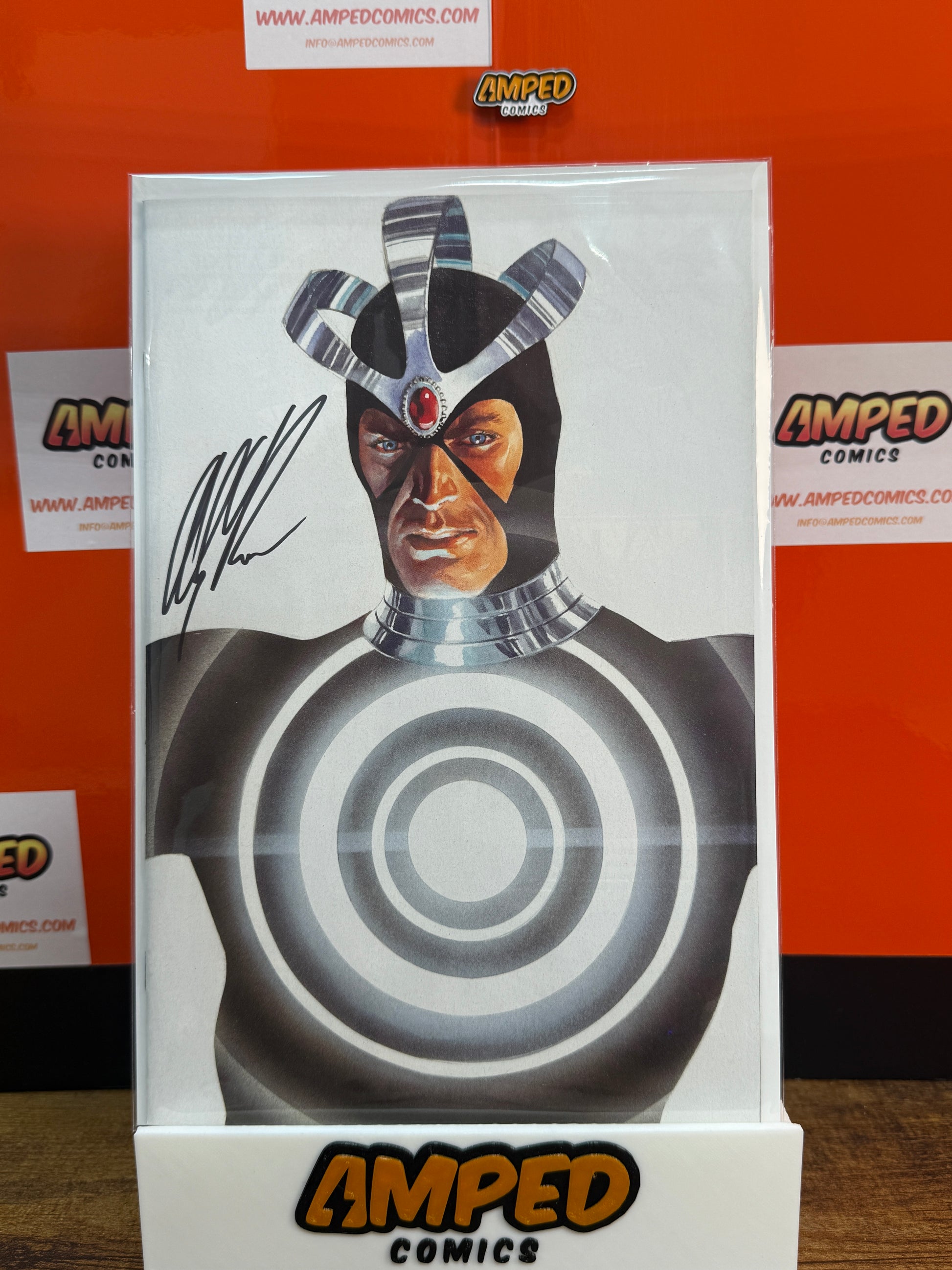 RARE MAGIK #9 ALEX ROSS TIMELESS HAVOK VIRGIN VARIANT SIGNED WITH COA