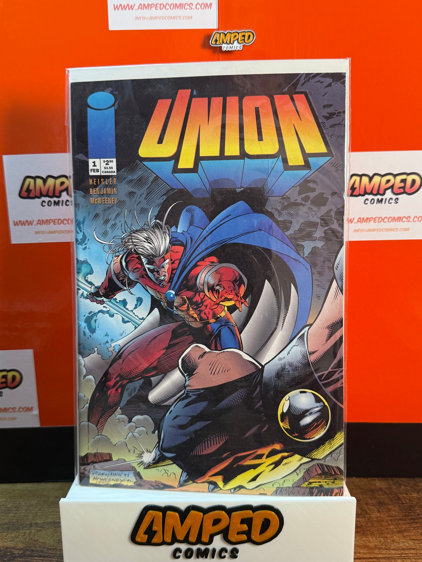 Union 1 (Feb 1994) Image Comics by Kesel, Benjamin McWeeney