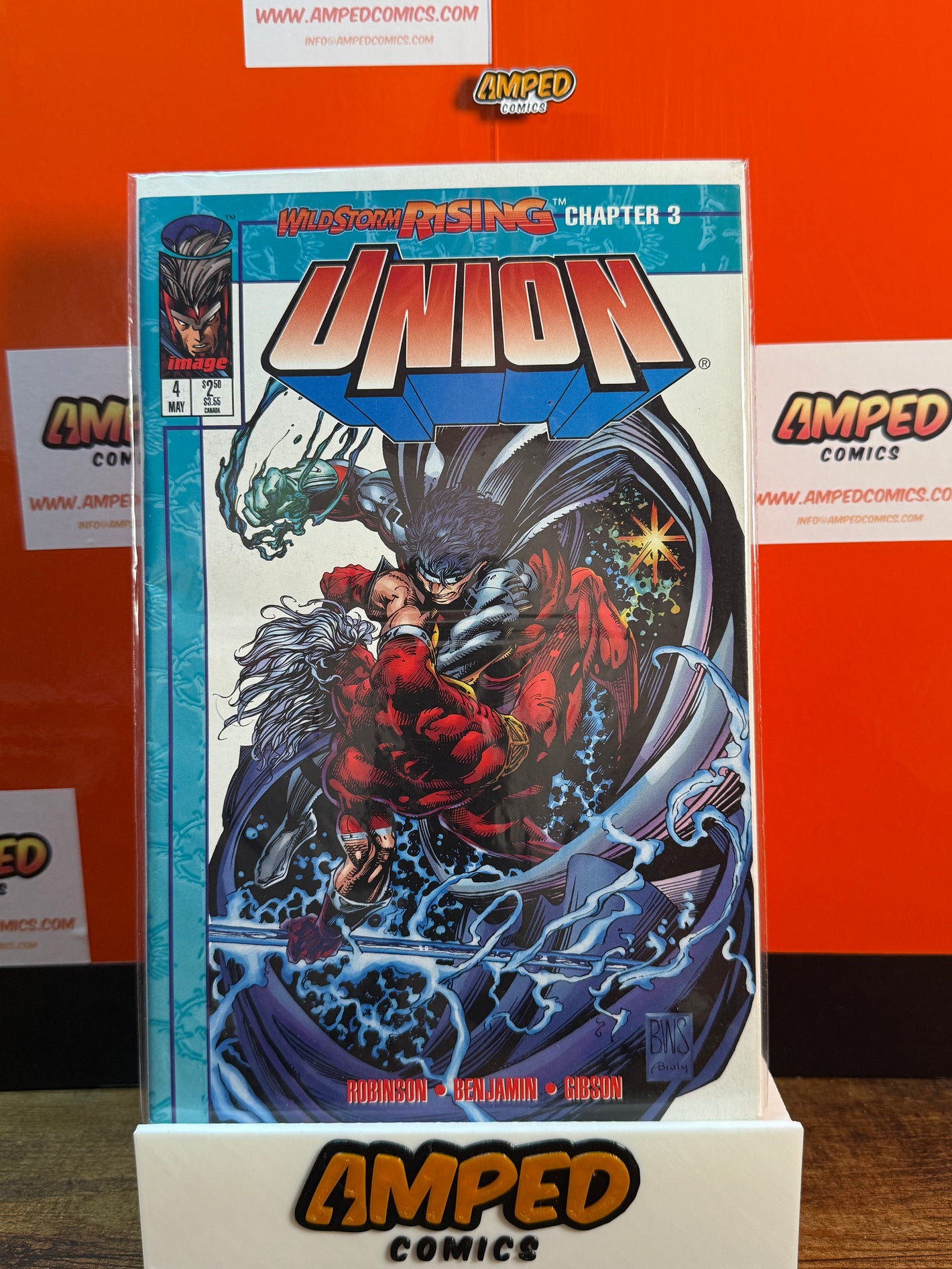 Union 4 Wildstorm Rising Chapter 3 (Image Comics, May 1995)