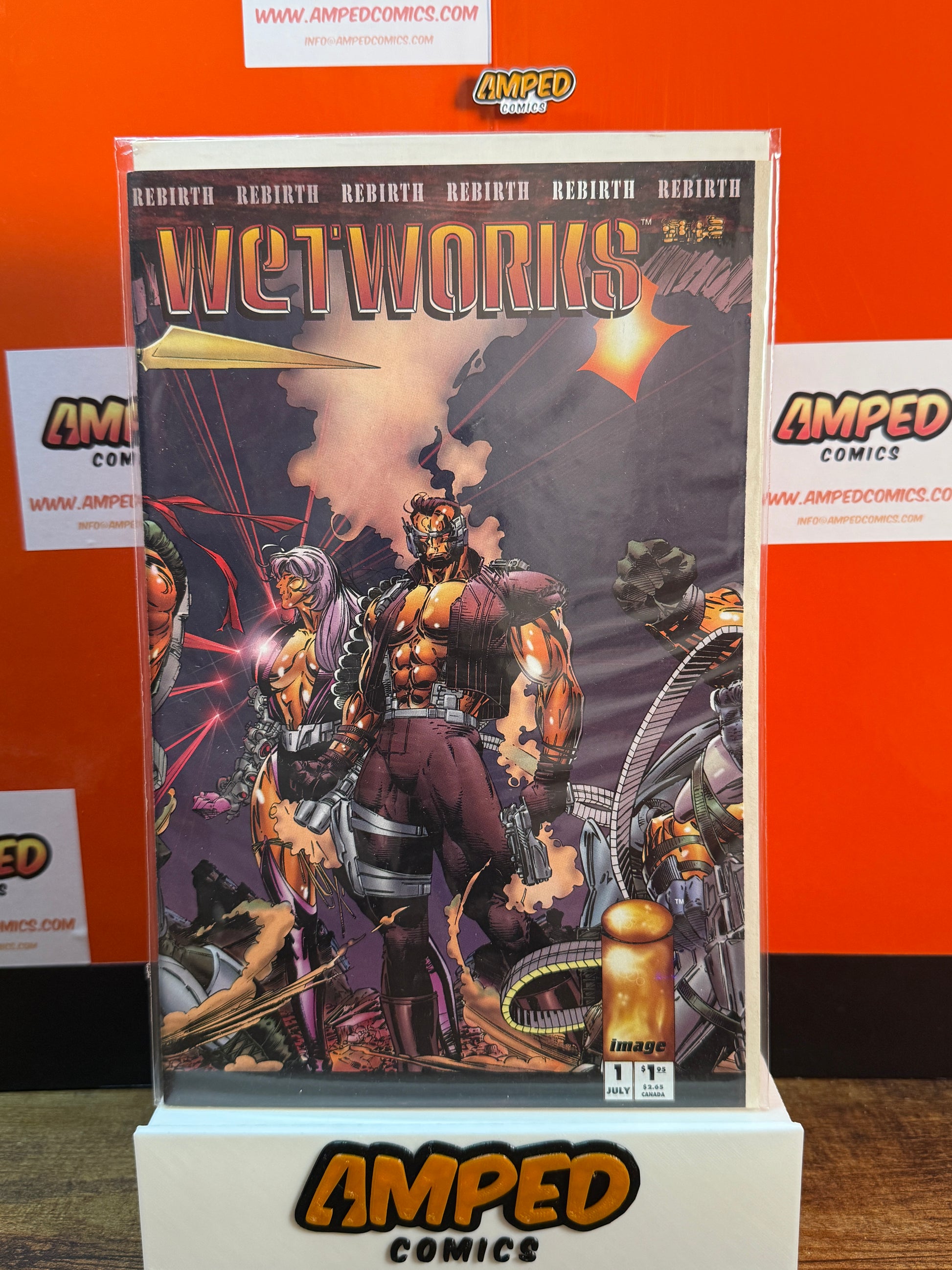 Wetworks 1 (Rebirth) - Image Comics, July 1994