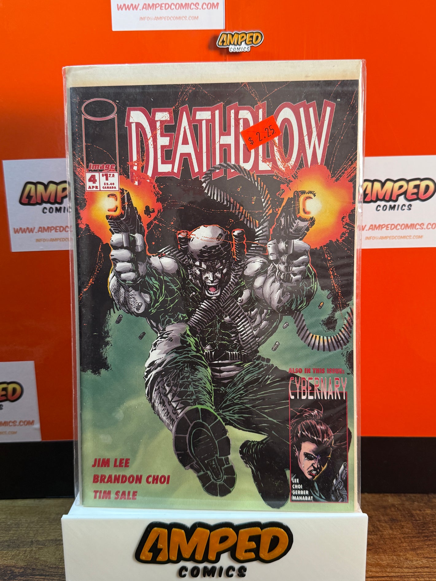Deathblow 4 (1994) Image Comics by Jim Lee, Brandon Choi, Tim Sale