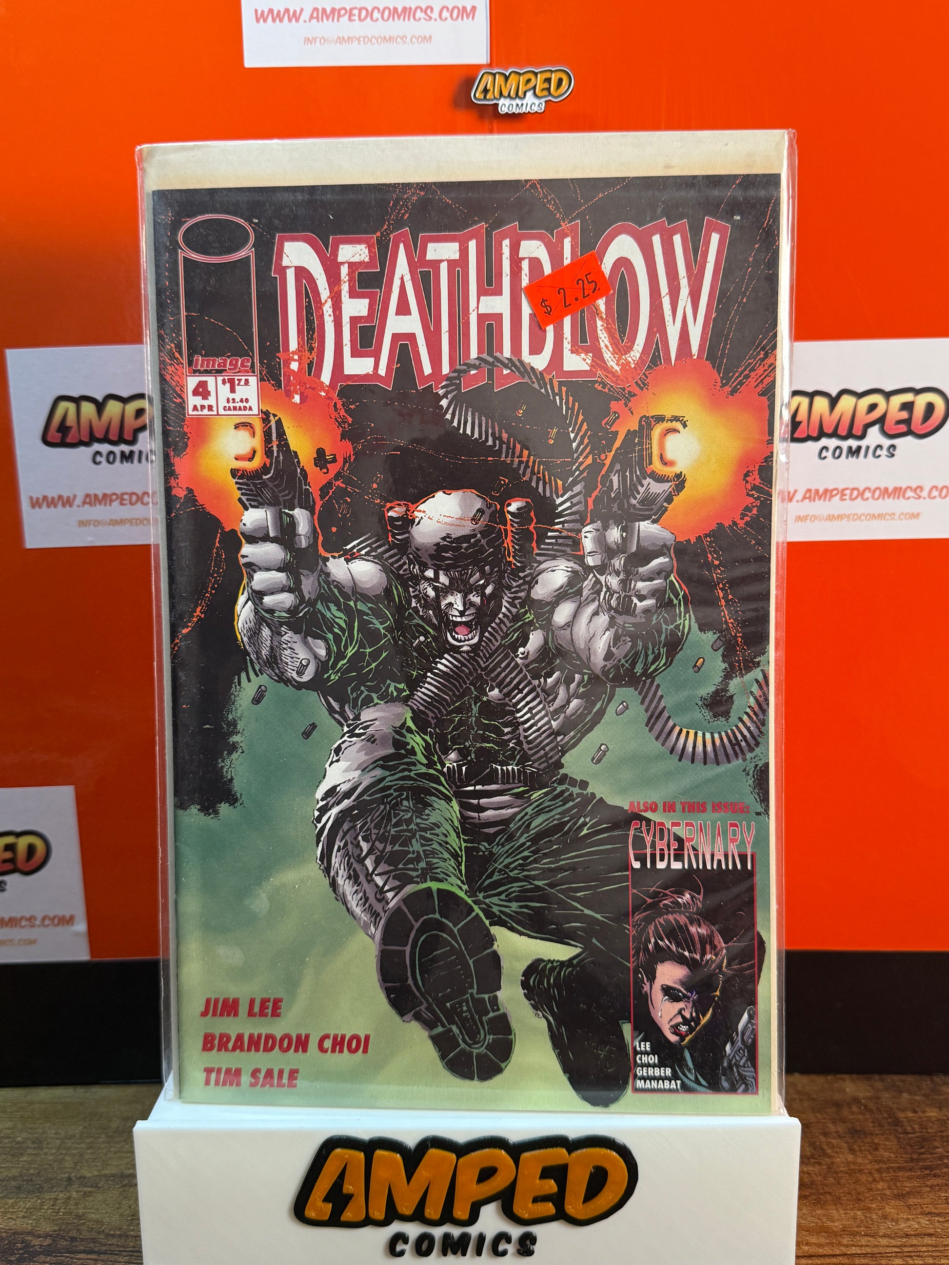 Deathblow 4 (1994) Image Comics by Jim Lee, Brandon Choi, Tim Sale