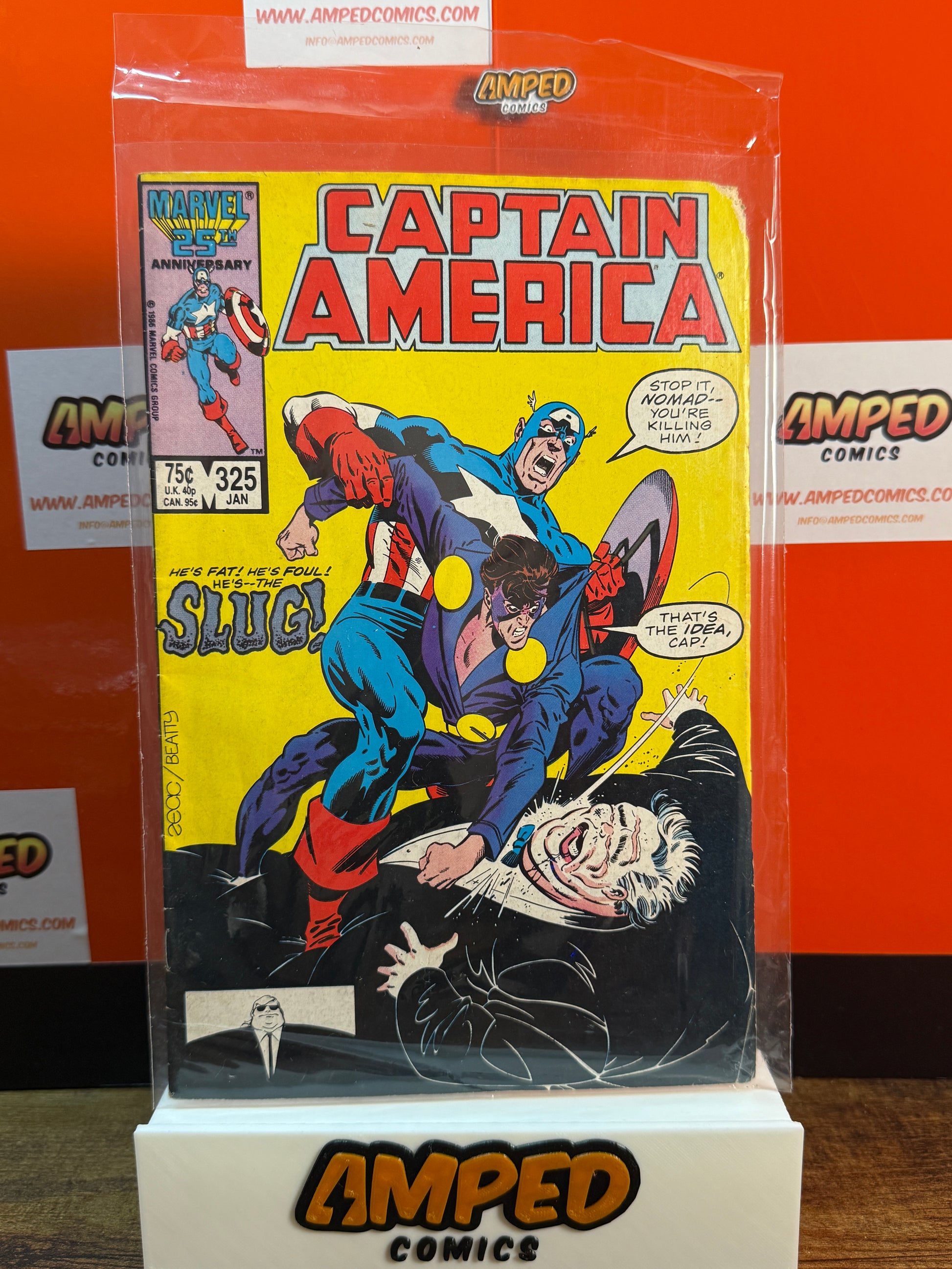 Captain America 325 Marvel Comics January 1987