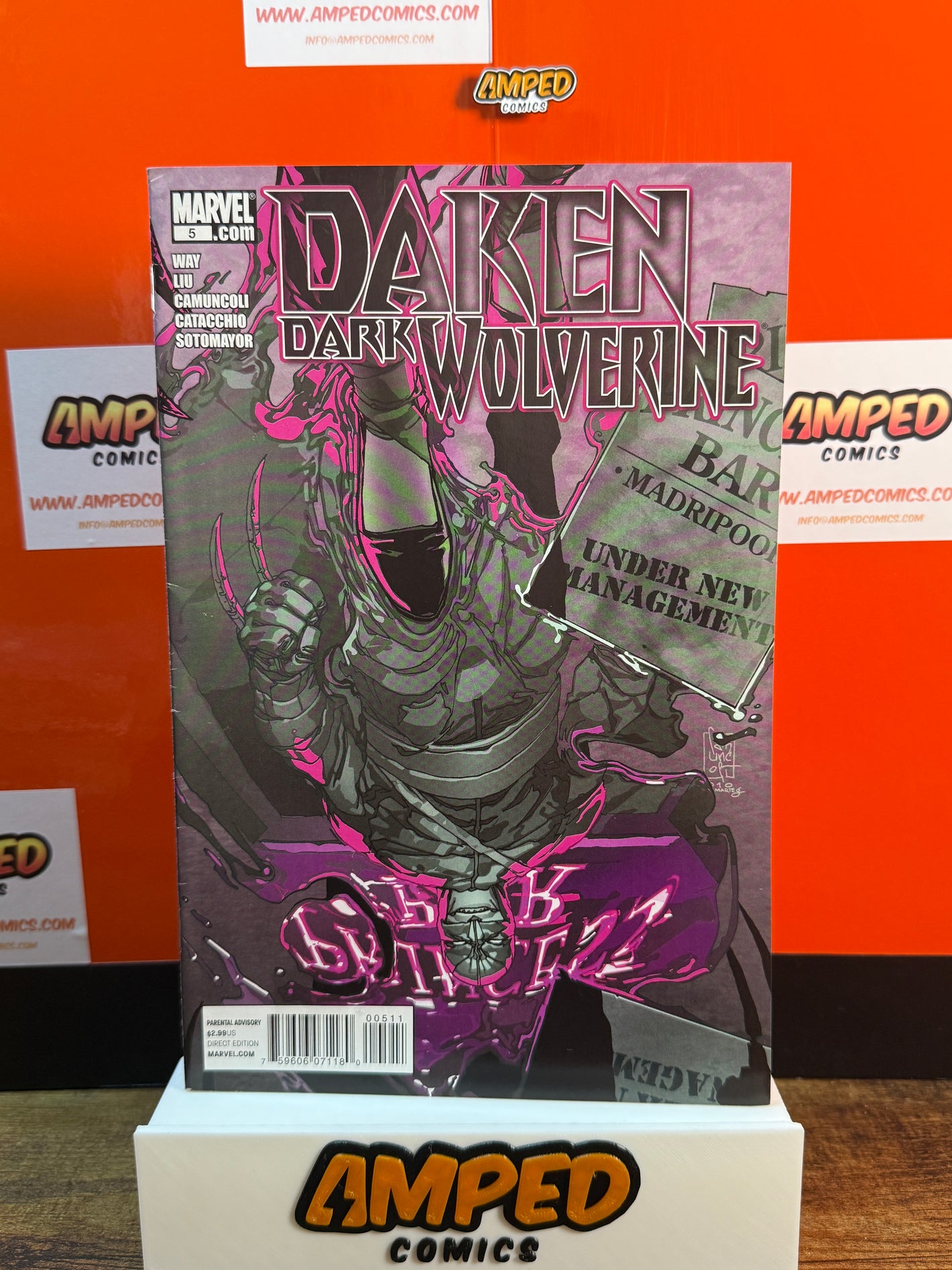 Daken Dark Wolverine 5 Marvel Comics 2011