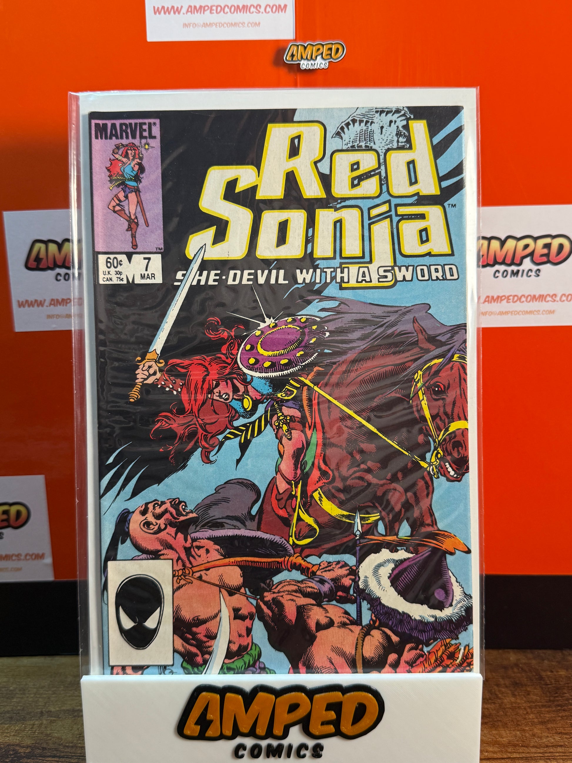 Red Sonja 7 Marvel Comics March 1985 She-Devil with a Sword
