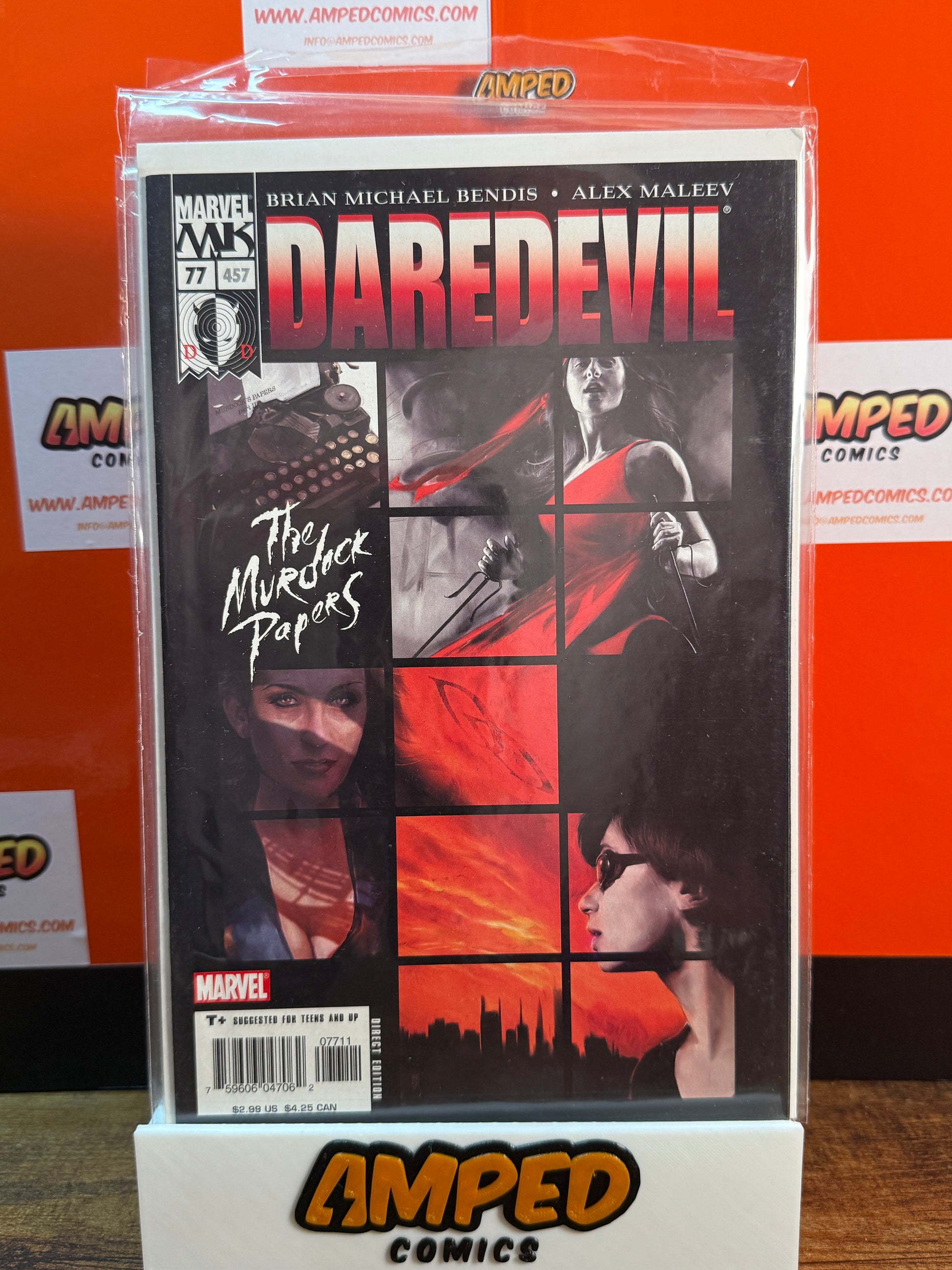 Daredevil 77 Marvel Comics The Murdock Papers Bendis Maleev