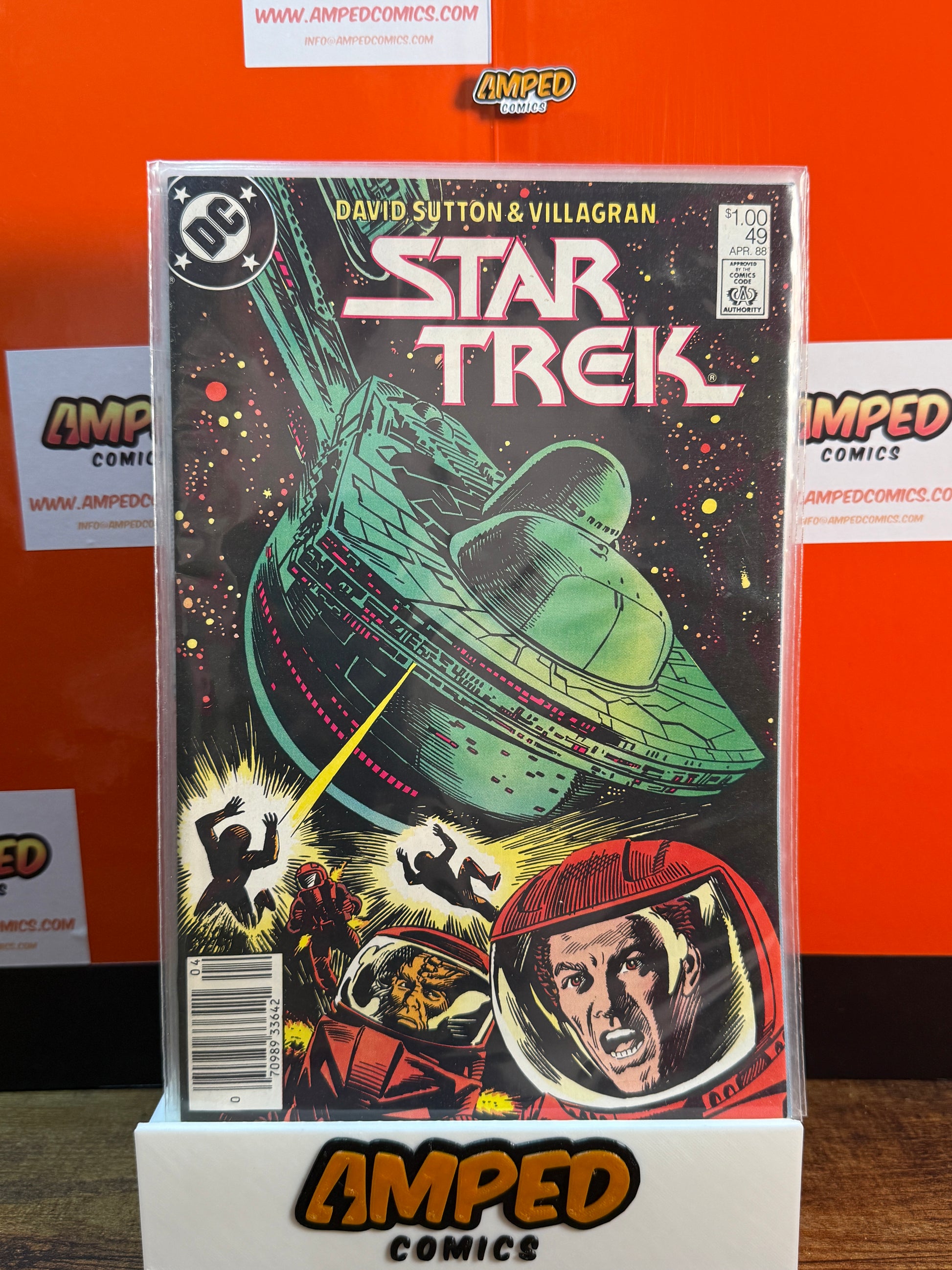 Star Trek 49 DC Comics Apr 1988 Sutton Villagran