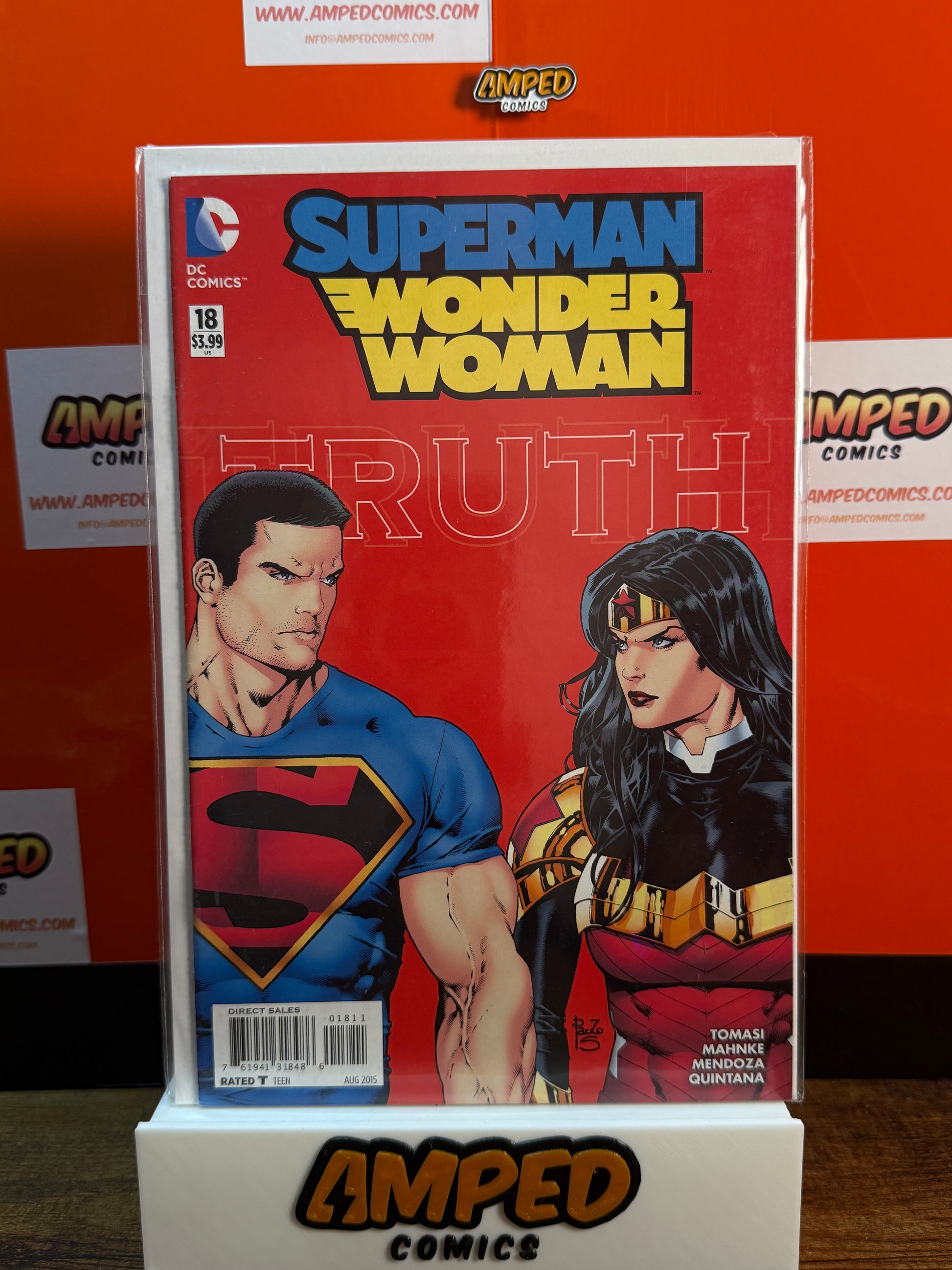 Superman/Wonder Woman 18 DC Comics Aug 2015