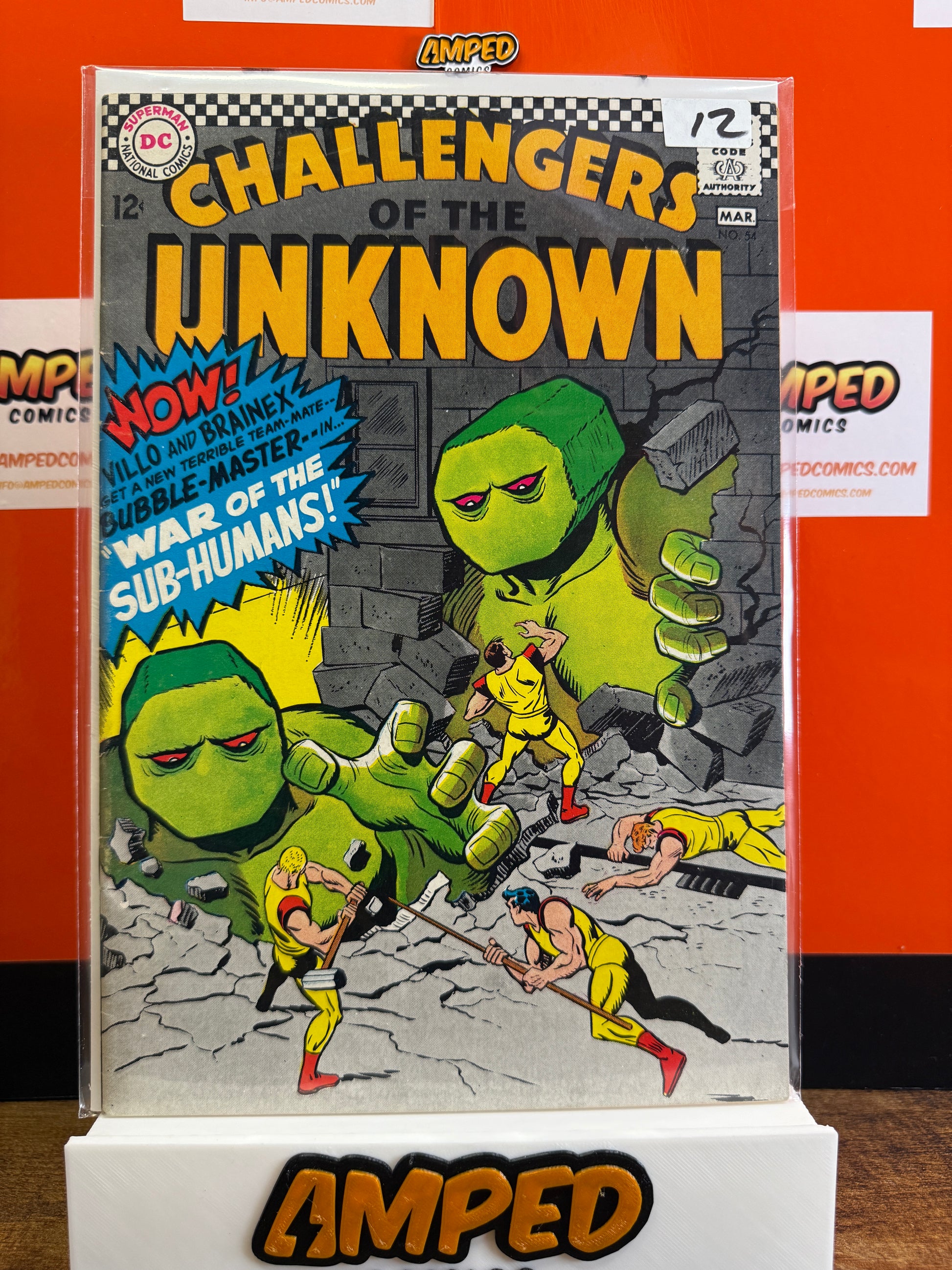 Challengers of the Unknown 54 DC Comics March 1966