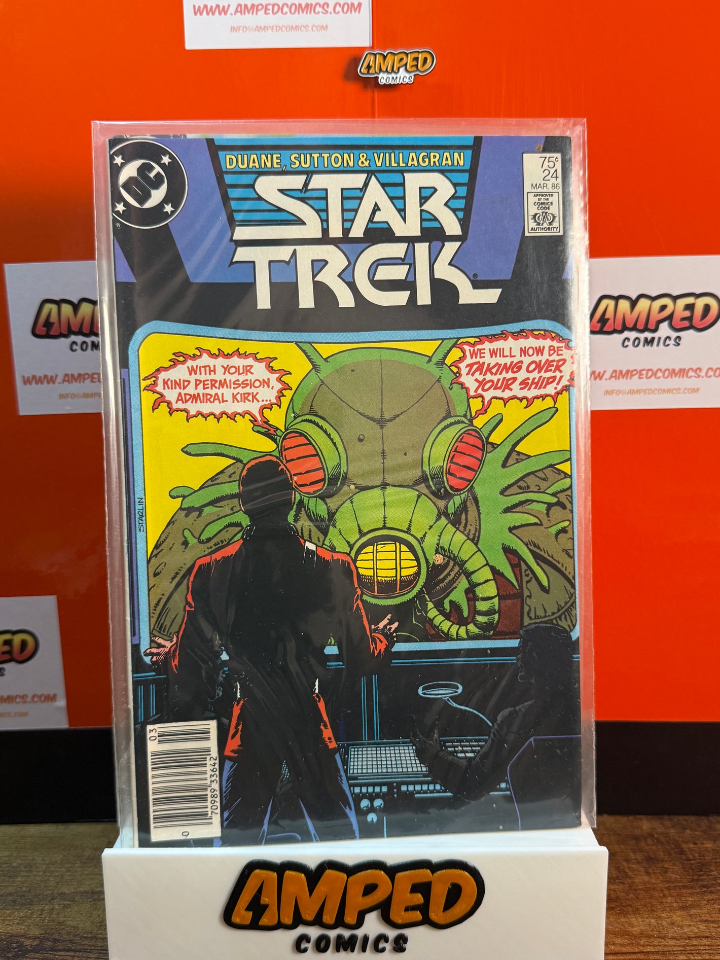 Star Trek 24 DC Comics March 1986