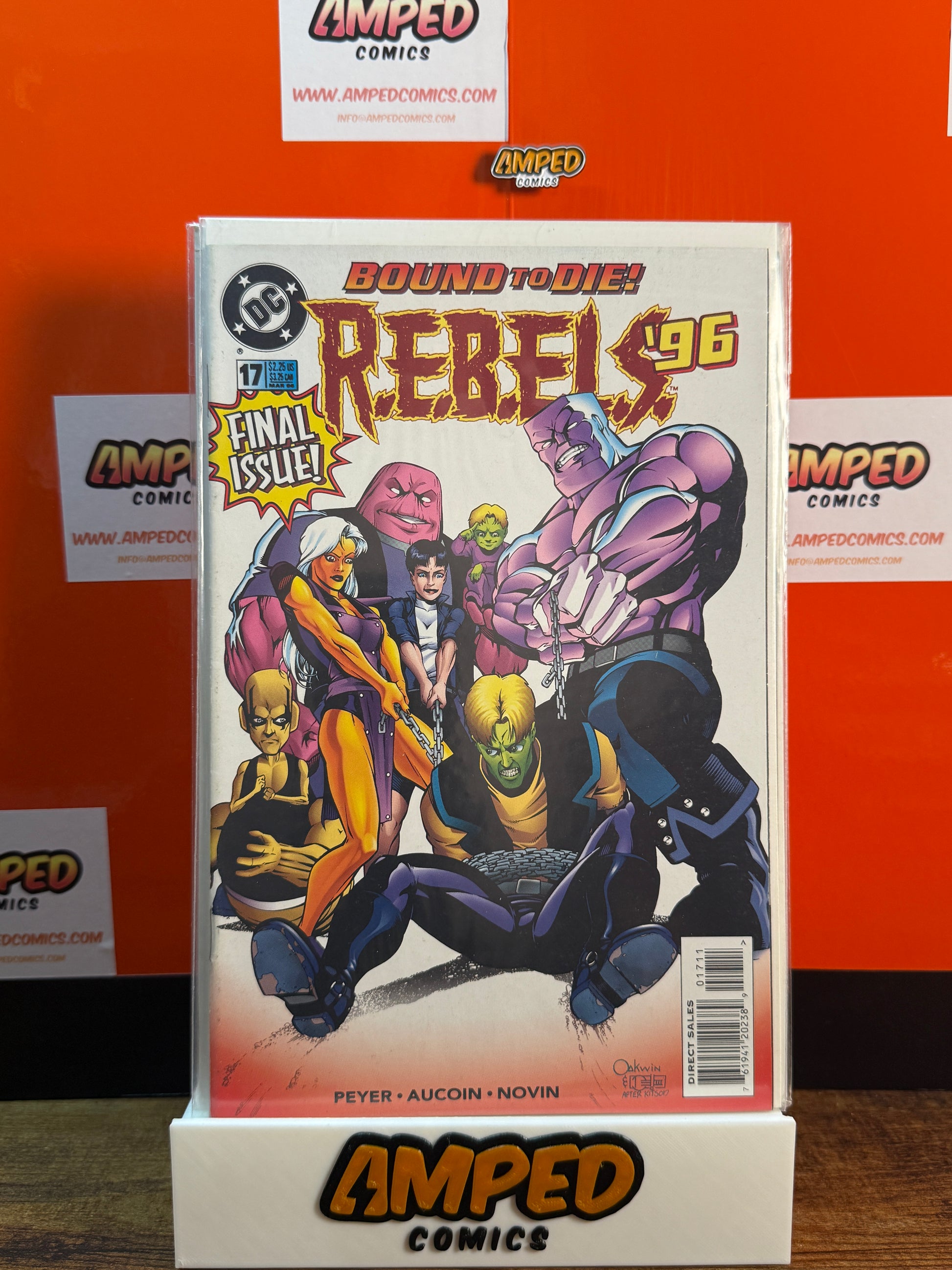 REBELS 96 17 Final Issue DC Comics 1996