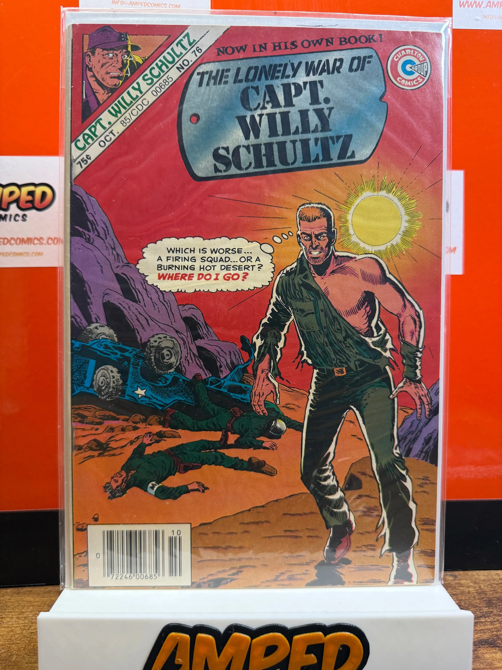 The Lonely War of Capt. Willy Schultz 76 Charlton Comics 1976