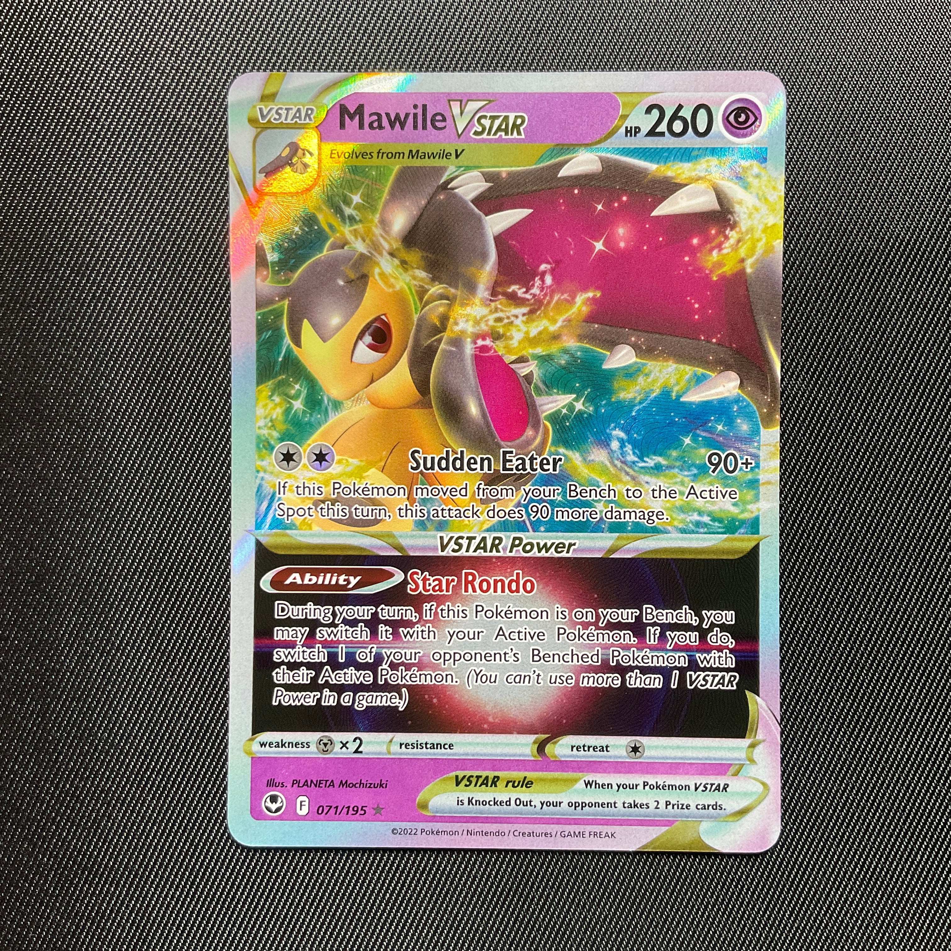mawile vstar pokemon card value Mawile VSTAR 071/195 Pokemon Card Brilliant Stars