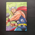 2022 Marvel Masterpieces 1/1 Thor Sketch Card by Eric Lehtonen