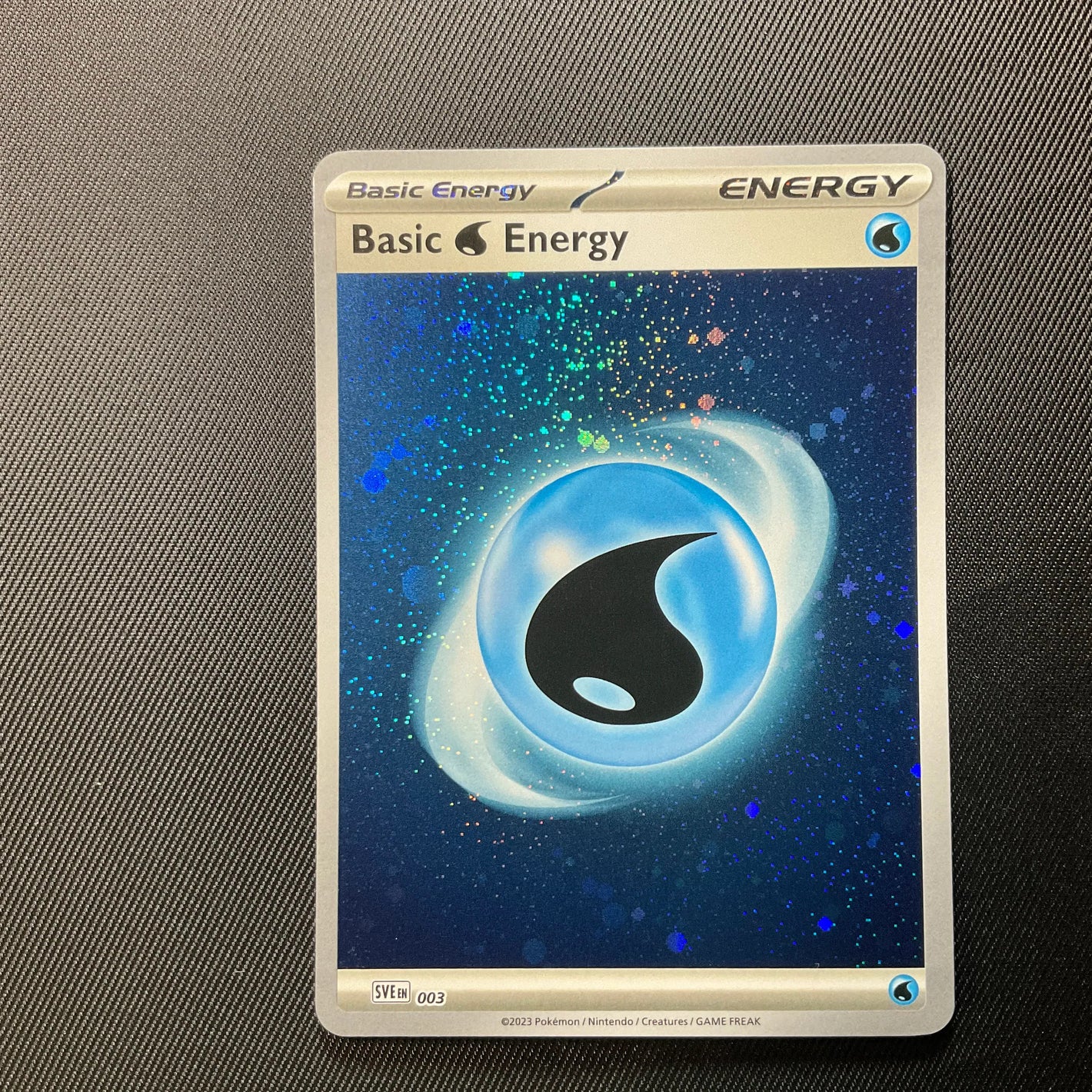 Basic Energy Water 003/003 SV1a Pokemon Card