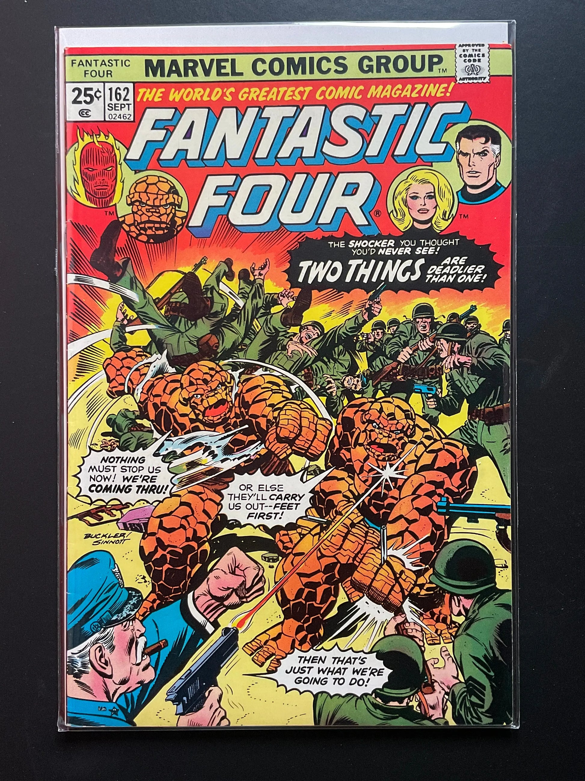Fantastic Four 162 Marvel Comics Sept 1975