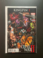 Kingpin 1 Civil War II Marvel 2017 Rosenberg Ortiz Variant