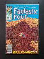 Fantastic Four 269 Marvel Comics Aug 1984 Who is Terminus - NS