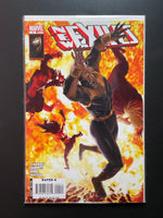 New Exiles 4 Marvel Comics 2008 Claremont Grummett Cover
