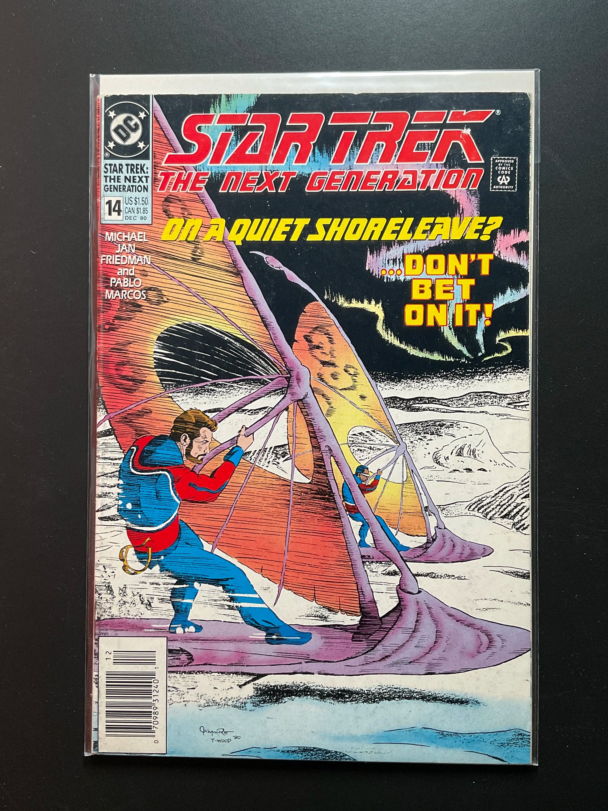 Star Trek The Next Generation 14 DC Comics Dec 1990