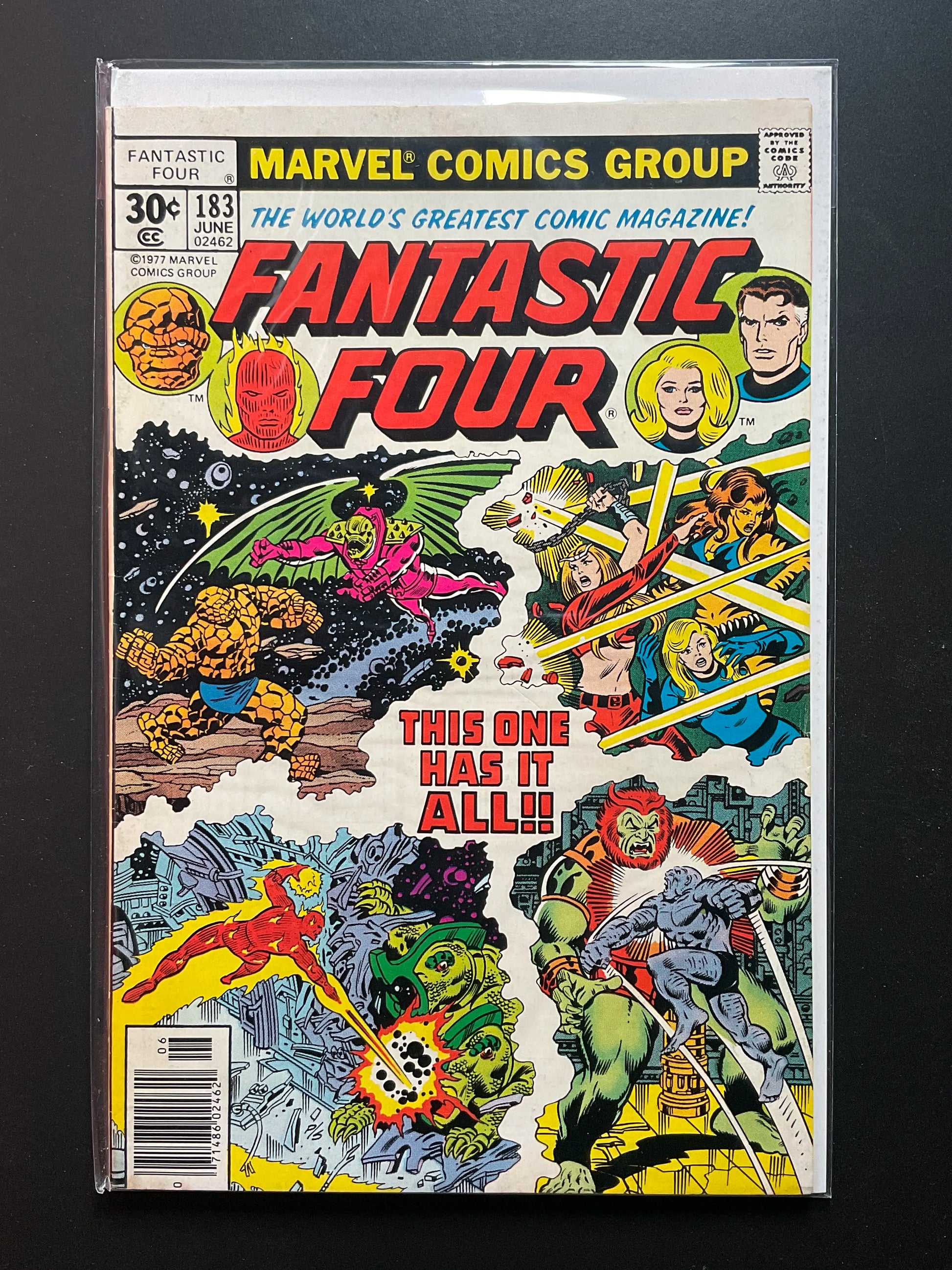Fantastic Four 183 Marvel Comics June 1977