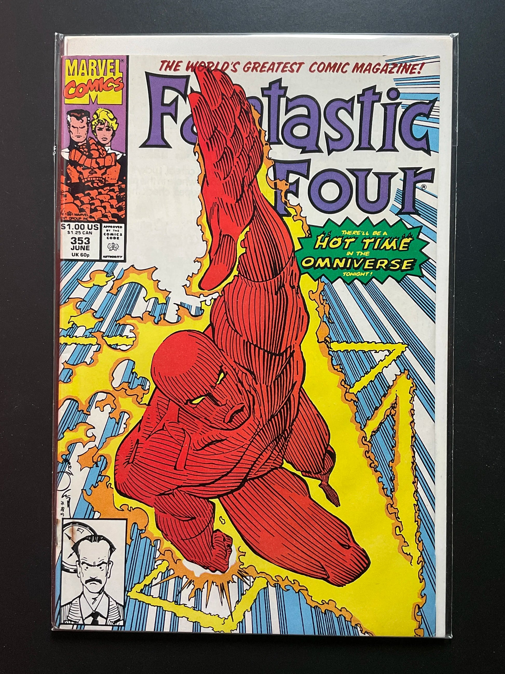 Fantastic Four 353 Marvel Comics June 1991 - B