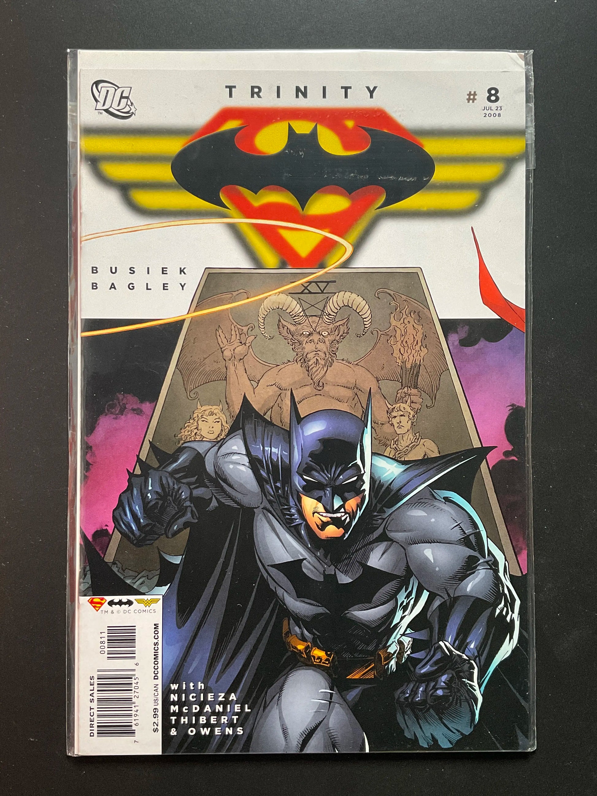 Trinity 8 DC Comics Jul 23 2008 Batman Superman Wonder Woman
