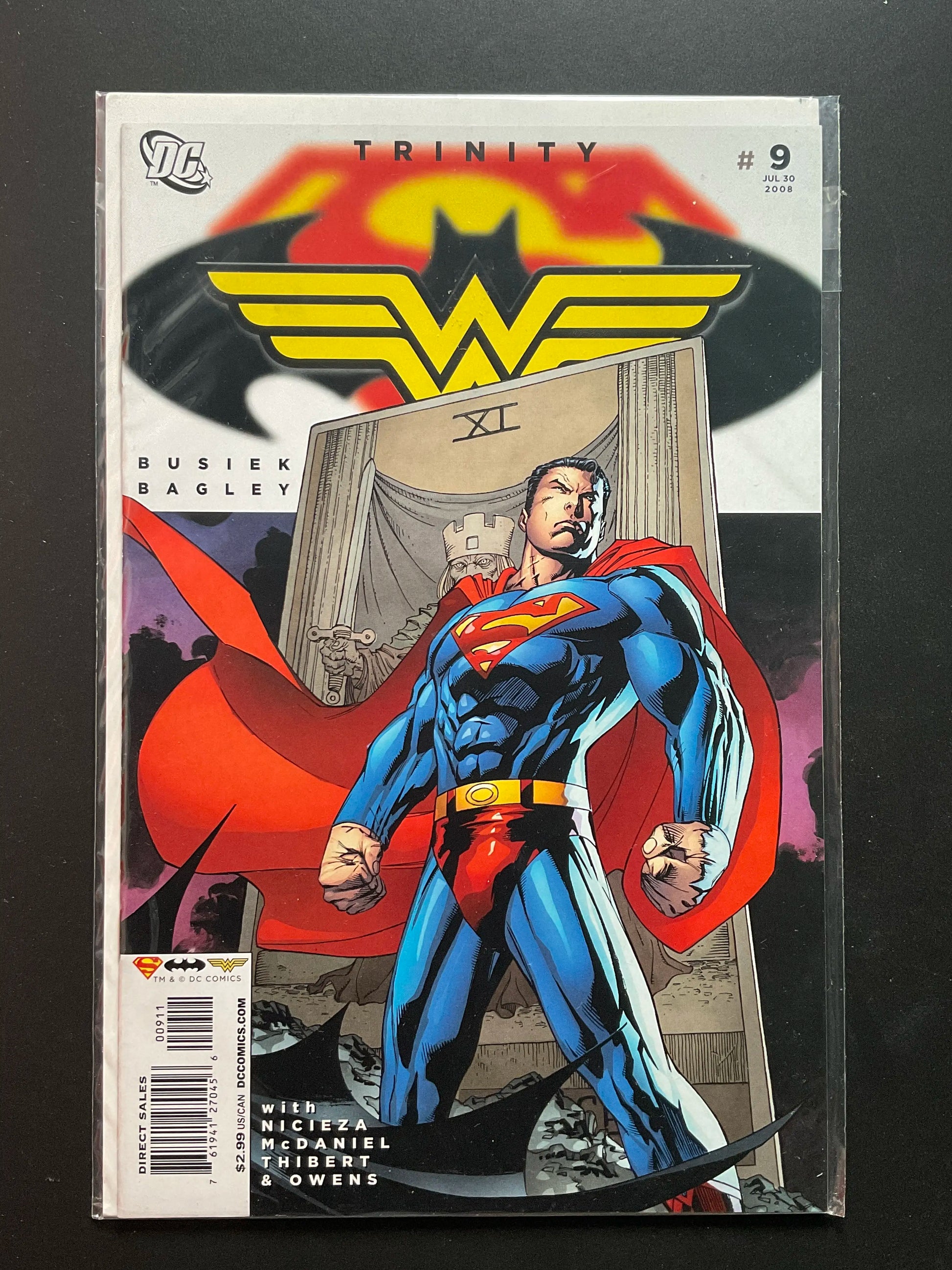 Trinity 9 DC Comics Jul 30 2008 Superman Wonder Woman Batman
