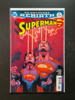 Superman 6 DC Universe Rebirth (2016) Tomasi Gleason Cover