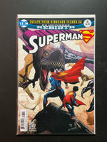 Superman 8 DC Universe Rebirth 2016 Escape from Dinosaur Island