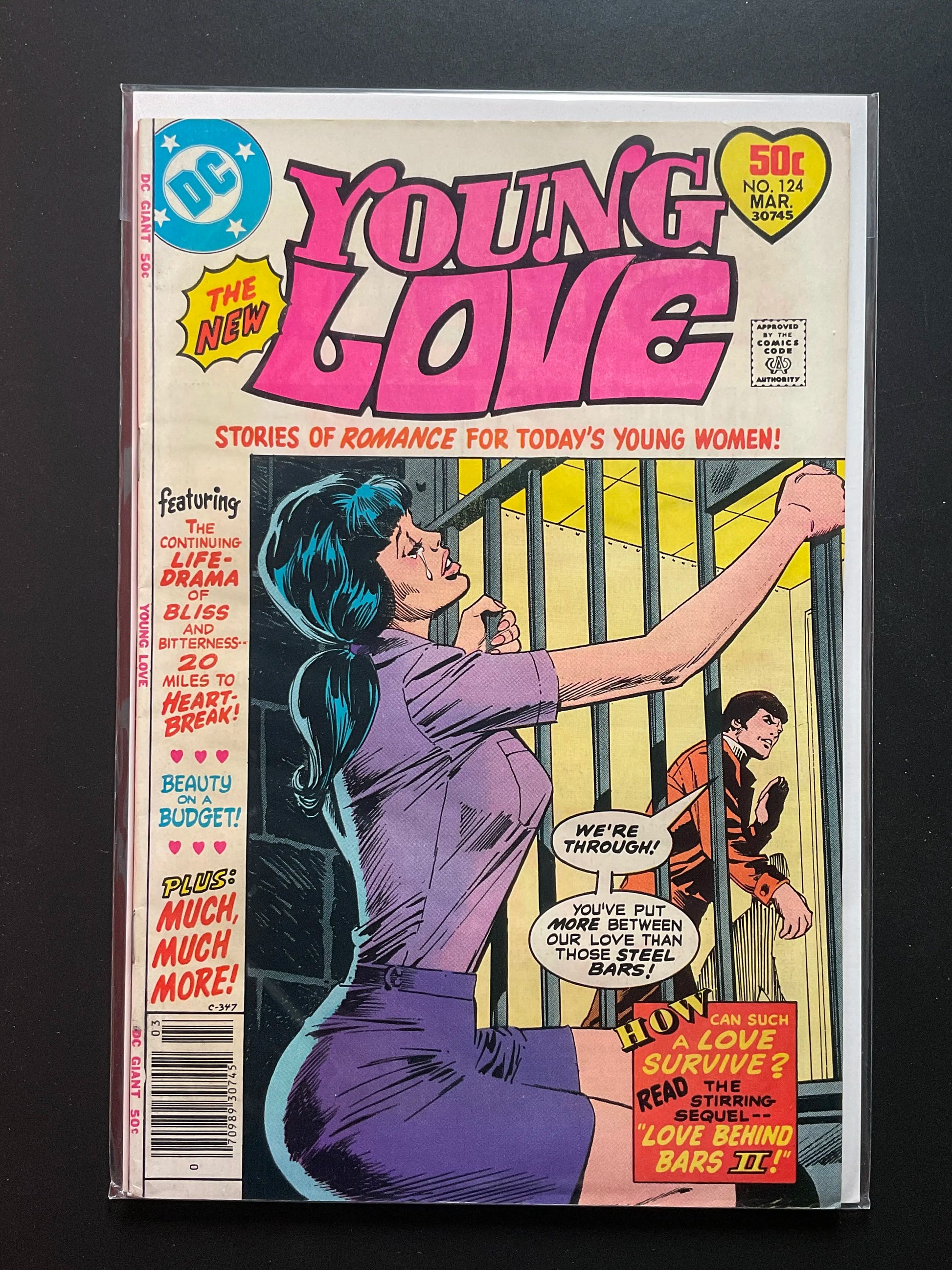 Young Love 124 DC Comics Mar 1977 Romance Series