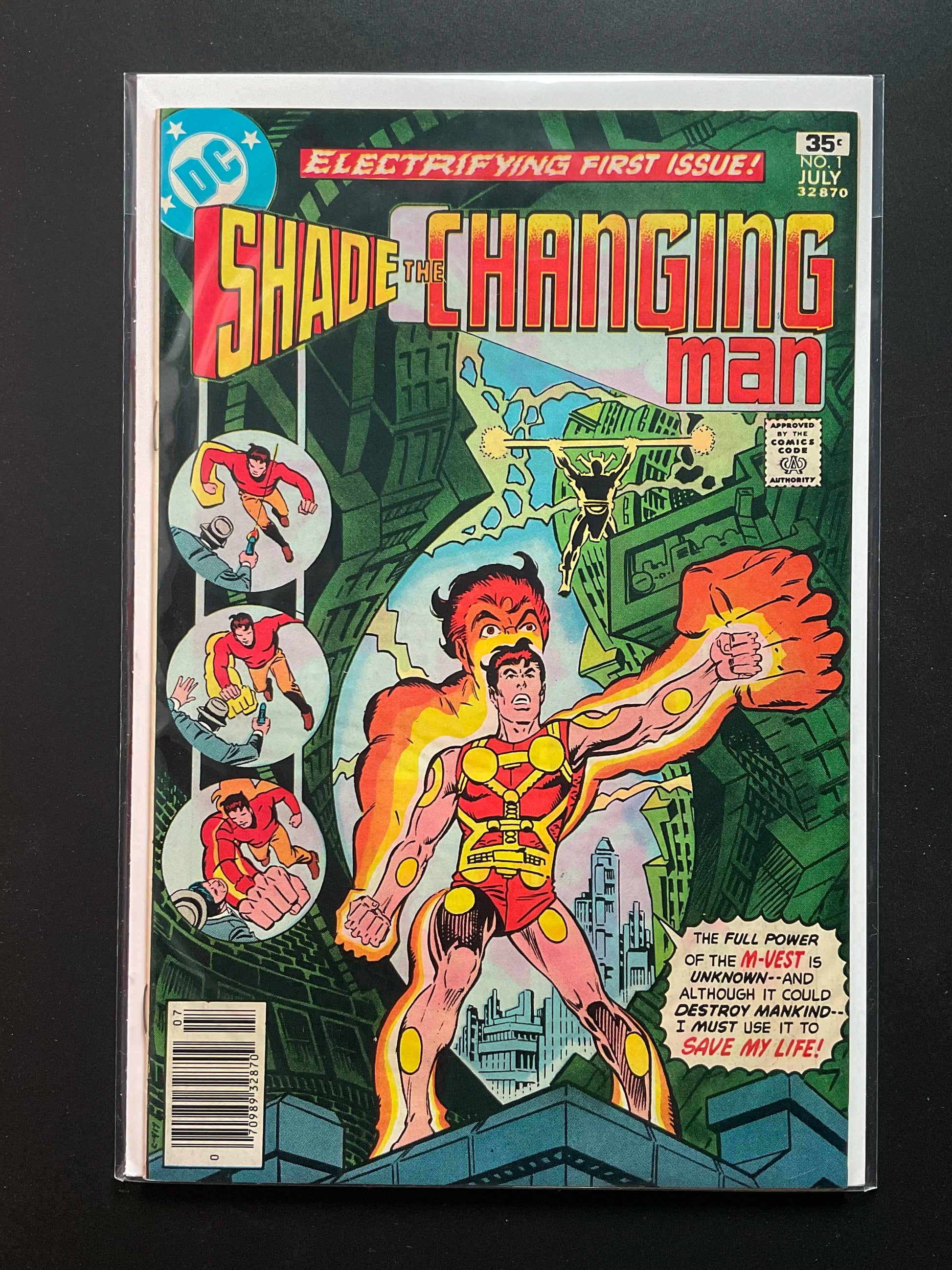 Shade the Changing Man 1 (July 1977, DC Comics) First Issue