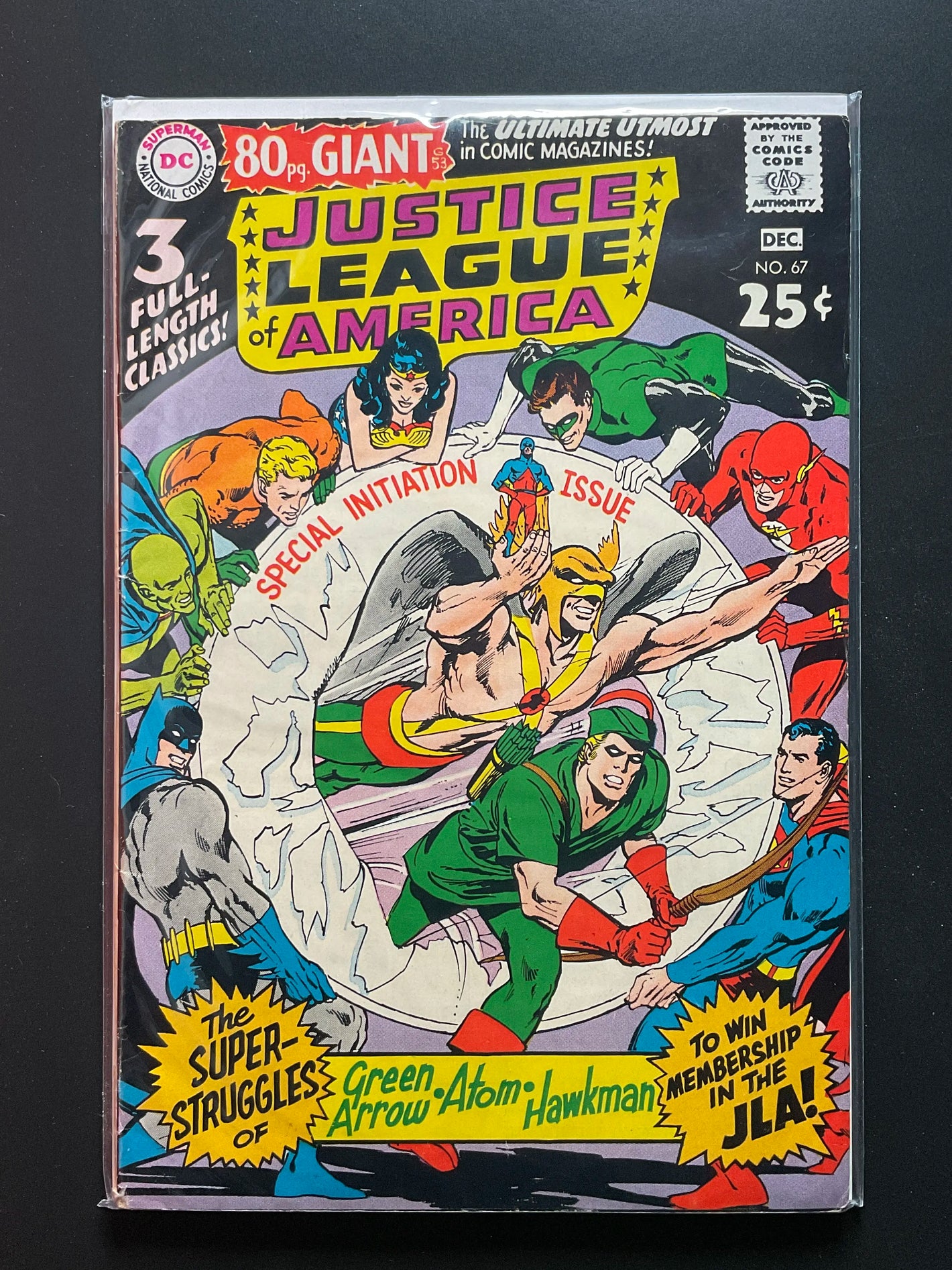 Justice League of America 67 DC Comics Dec 1968 Special Issue