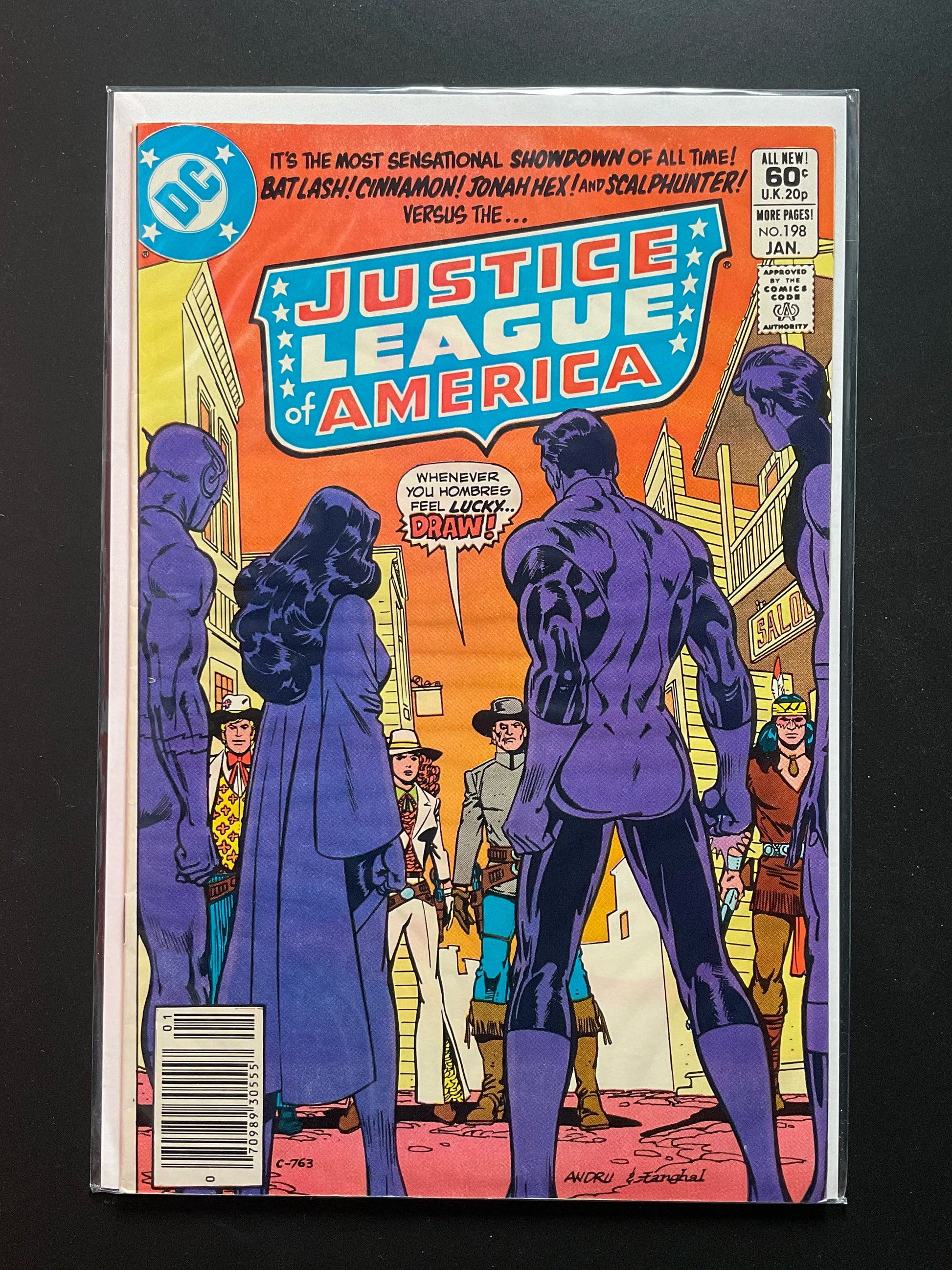 Justice League of America 198 DC Comics Jan 1982