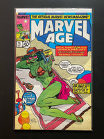 Marvel Age 76 July 1989 - She-Hulk Cover by Kevin Maguire