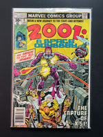 2001 A Space Odyssey 8 Marvel Comics July 1977 LOW GRADE