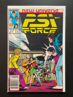 Psi-Force 12 Marvel New Universe Oct 1987