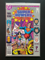 Super Powers 4 DC Comics Dec 1986 Final Issue
