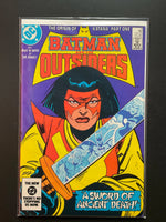 Batman and the Outsiders 11 DC Comics June 1984 Katana Origin