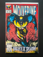 Wolverine 67 Marvel Comics March 1992 Valley O Death