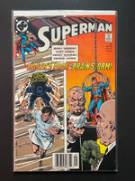 Superman 35 (Sep 1989, DC Comics) Racers Edge Brainstorm