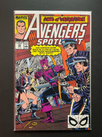 Avengers Spotlight 28 Marvel Comics January 1990 Acts of Vengeance