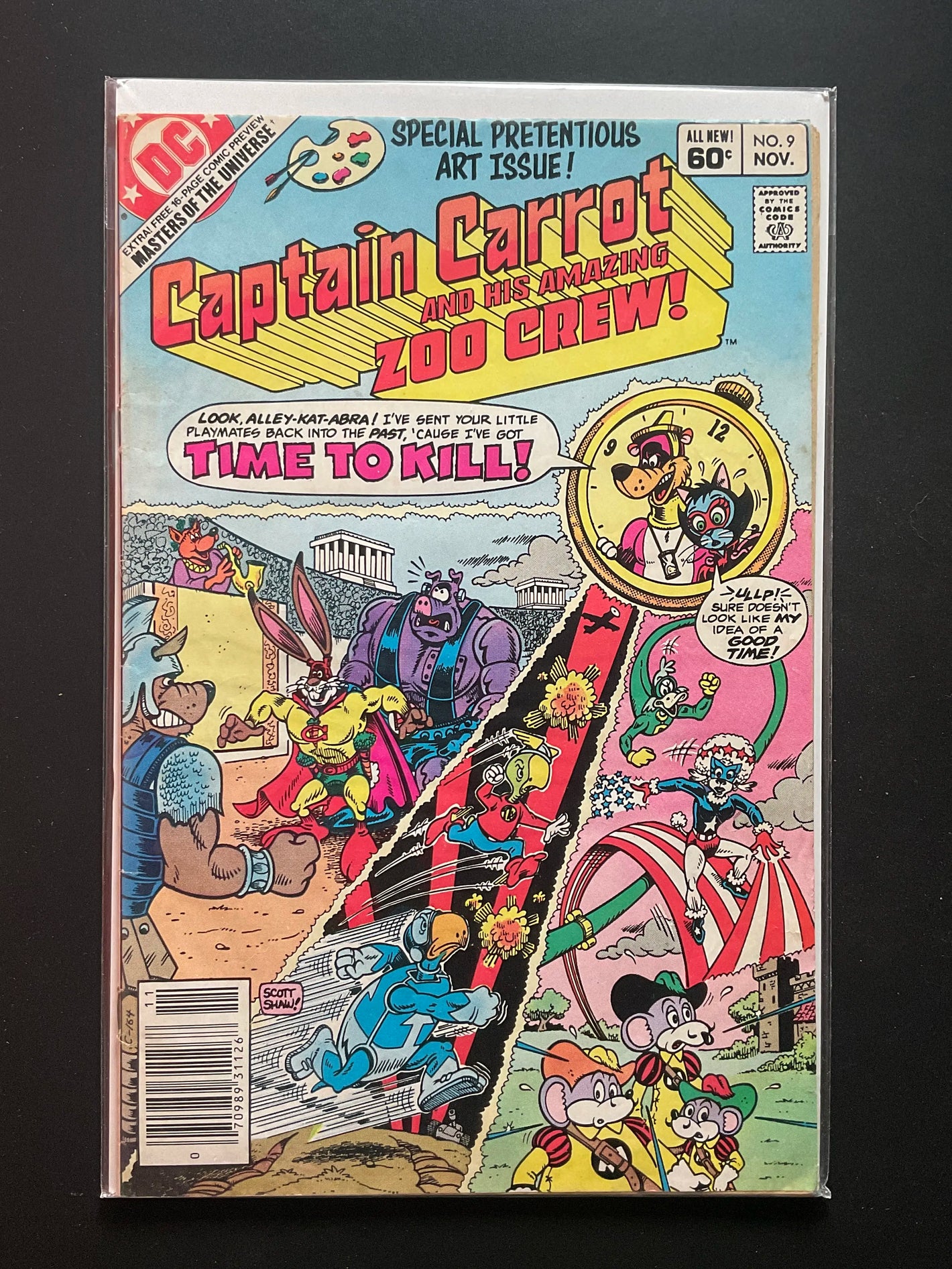 Captain Carrot and His Amazing Zoo Crew 9 DC Comics Nov 1982