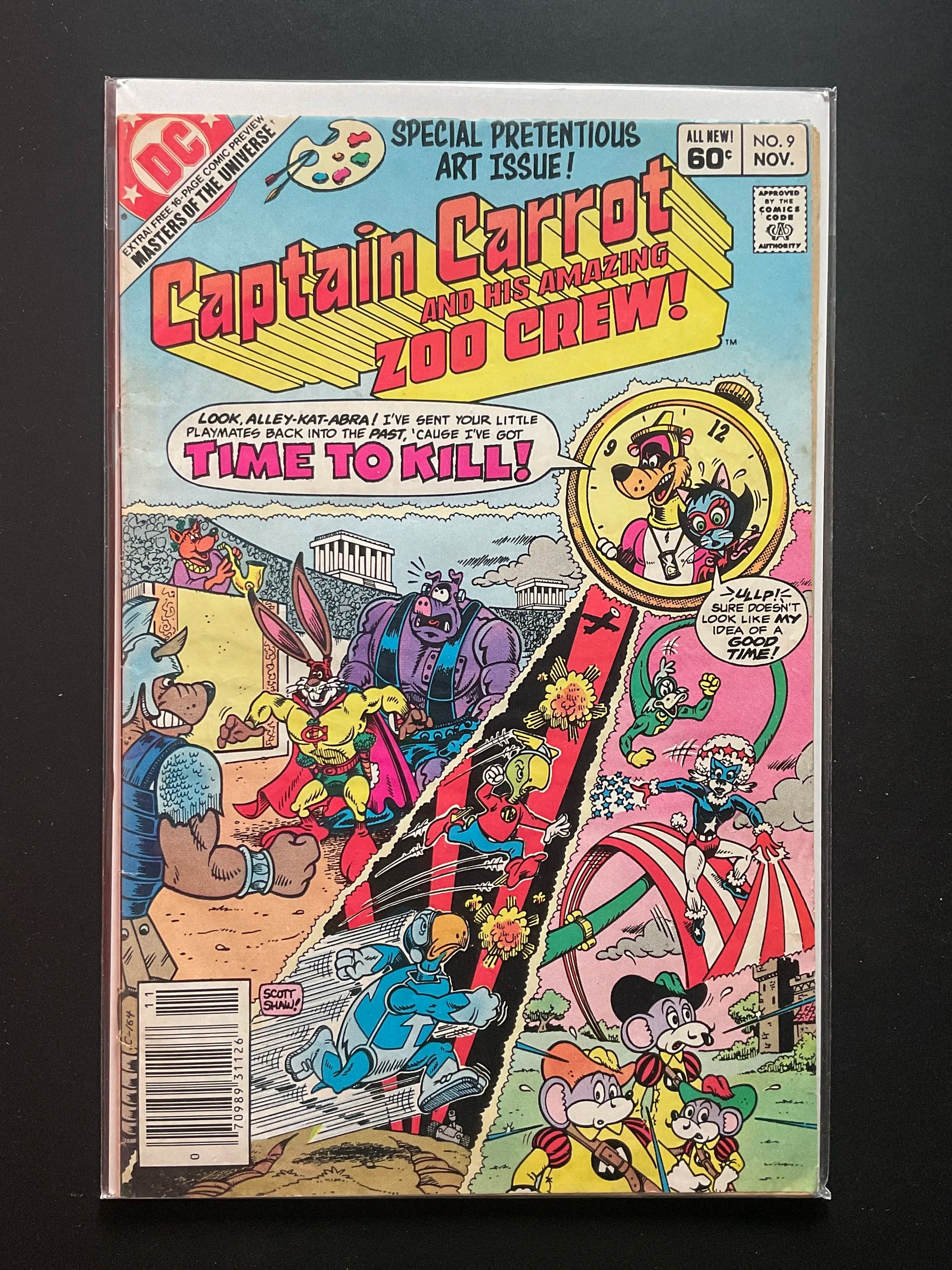 Captain Carrot and His Amazing Zoo Crew 9 DC Comics Nov 1982
