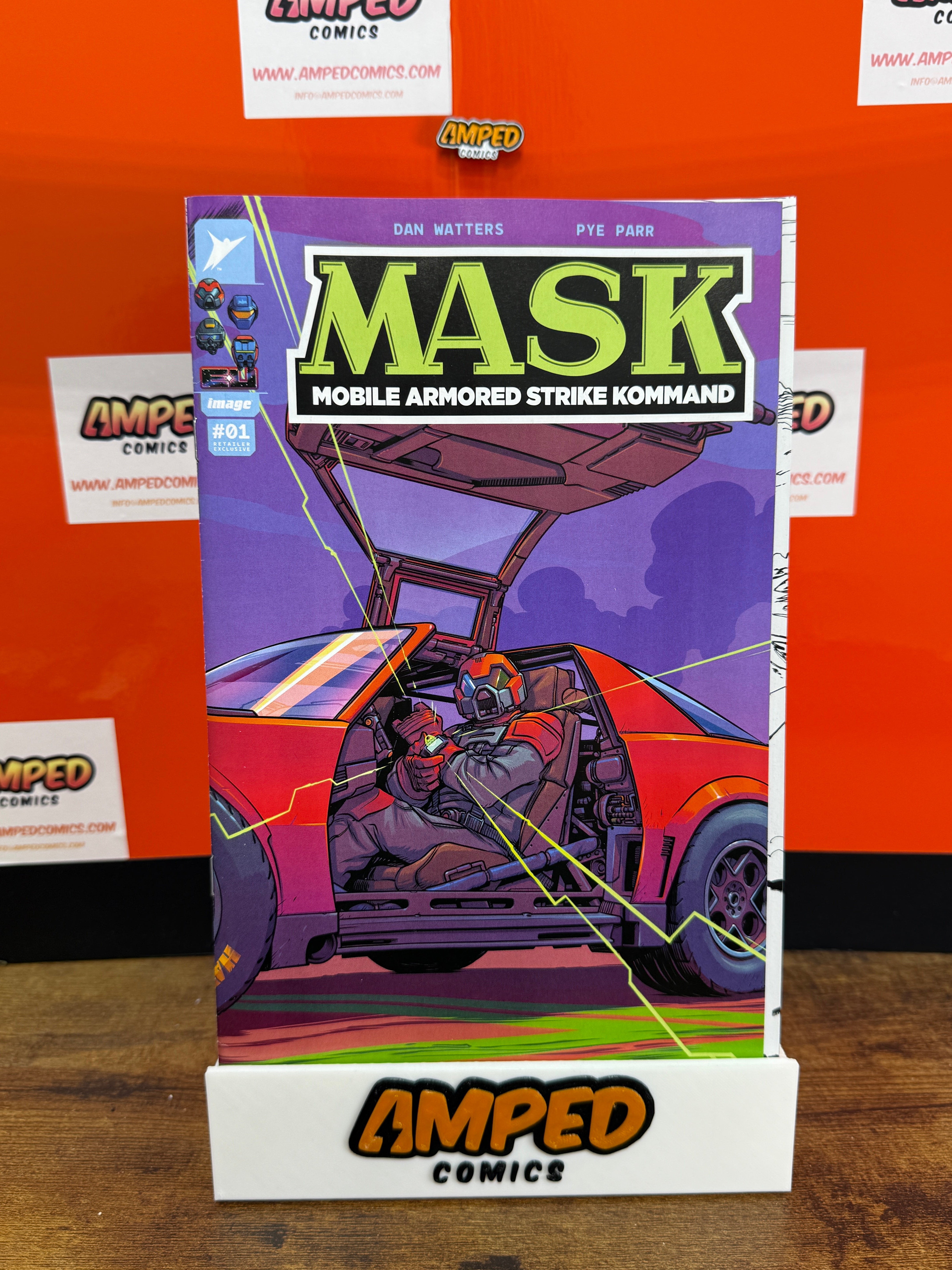 MASKED 2026 ポラロイド　MUCC SKYBOUND COMICSPRO 2026 MASK ASHCAN #2 CVR B