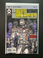 U.S. War Machine 2 (2001) MAX Comics Chuck Austen Explicit Content