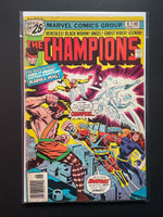 The Champions 6 Marvel Comics June 1976 Hercules Black Widow Angel