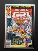 Psi-Force 8 Marvel New Universe June 1987